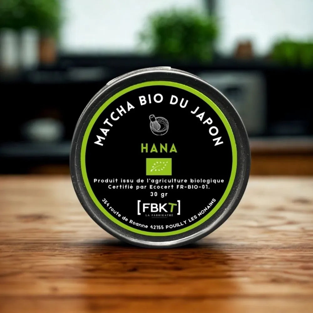 Matcha du Japon Hana en boite de 30 gramme FBKT