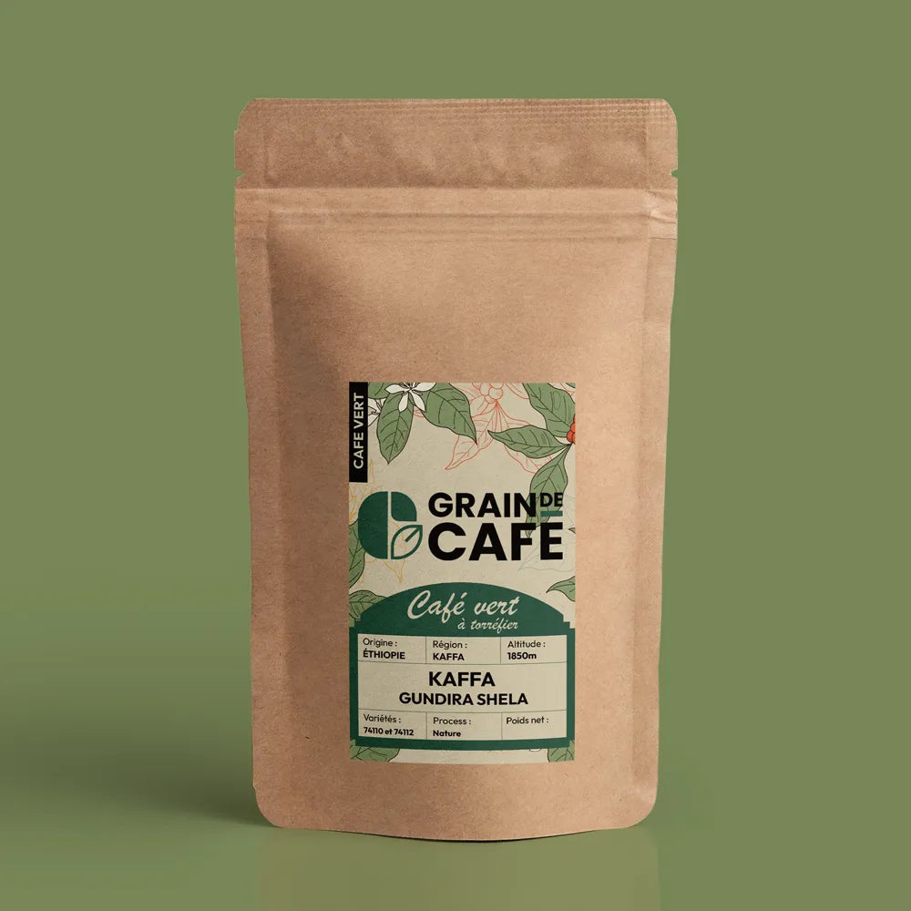Café Vert Ethiopie Kaffa - 1 Kg | 100% Arabica