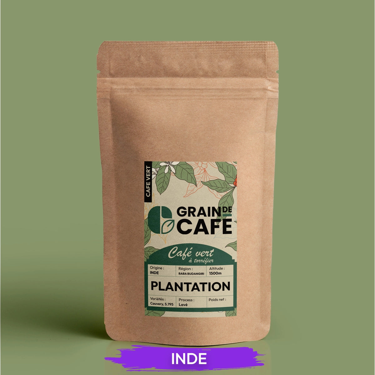 cafe vert inde