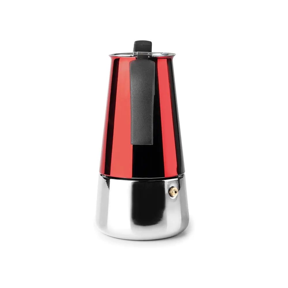 Cafetière Italienne Express Moca Rouge - 4 Tasses | Ibili