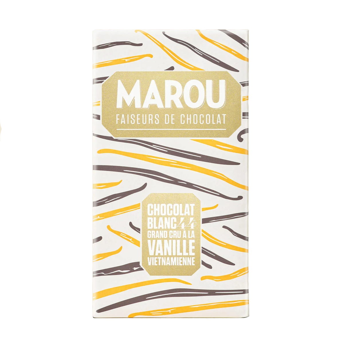 Chocolat Blanc Vanille Vietnamienne 44% cacao - 80 g | Marou