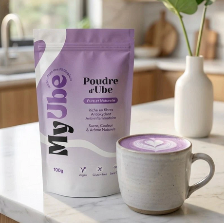 Poudre d’Ube : tout savoir sur la boisson violette qui réinvente le latte