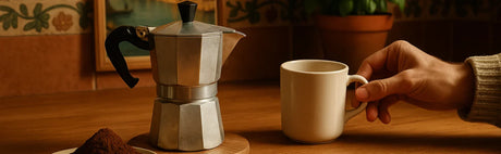 La cafetière italienne ou cafetière moka
