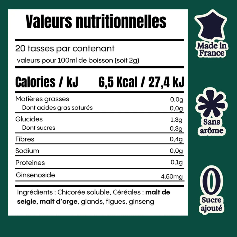 Dolce Vitalita Chicorée - 80gr | Cherico