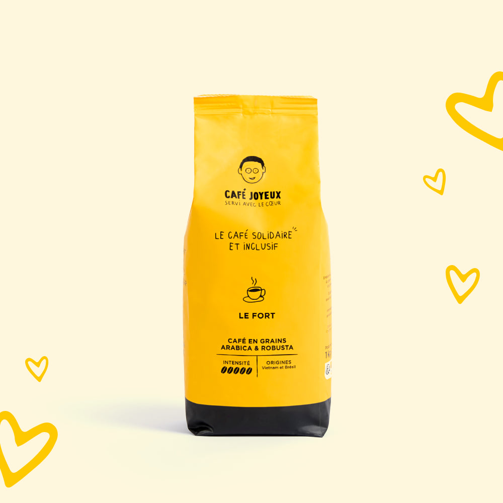 Café Joyeux - Café en Grain Le Fort | 100% Arabica