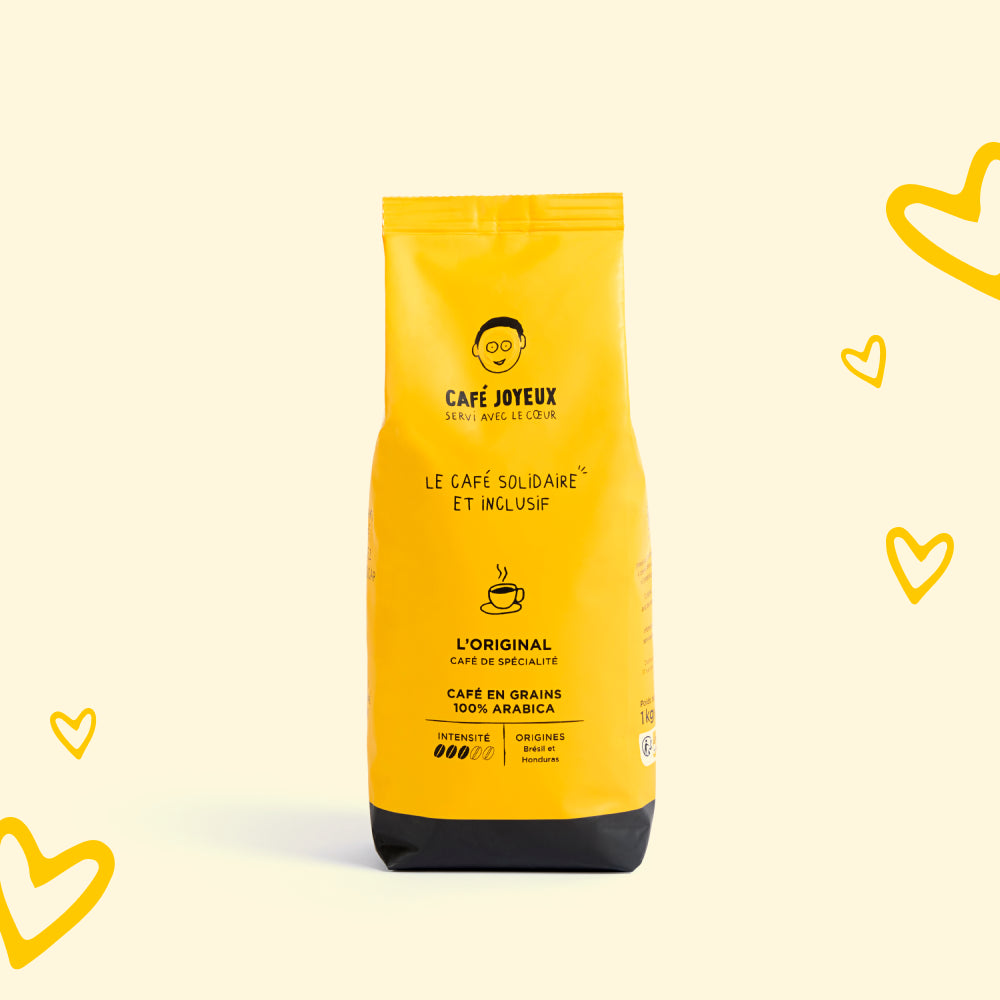 Café Joyeux - Café en Grain L'Original  | 100% Arabica