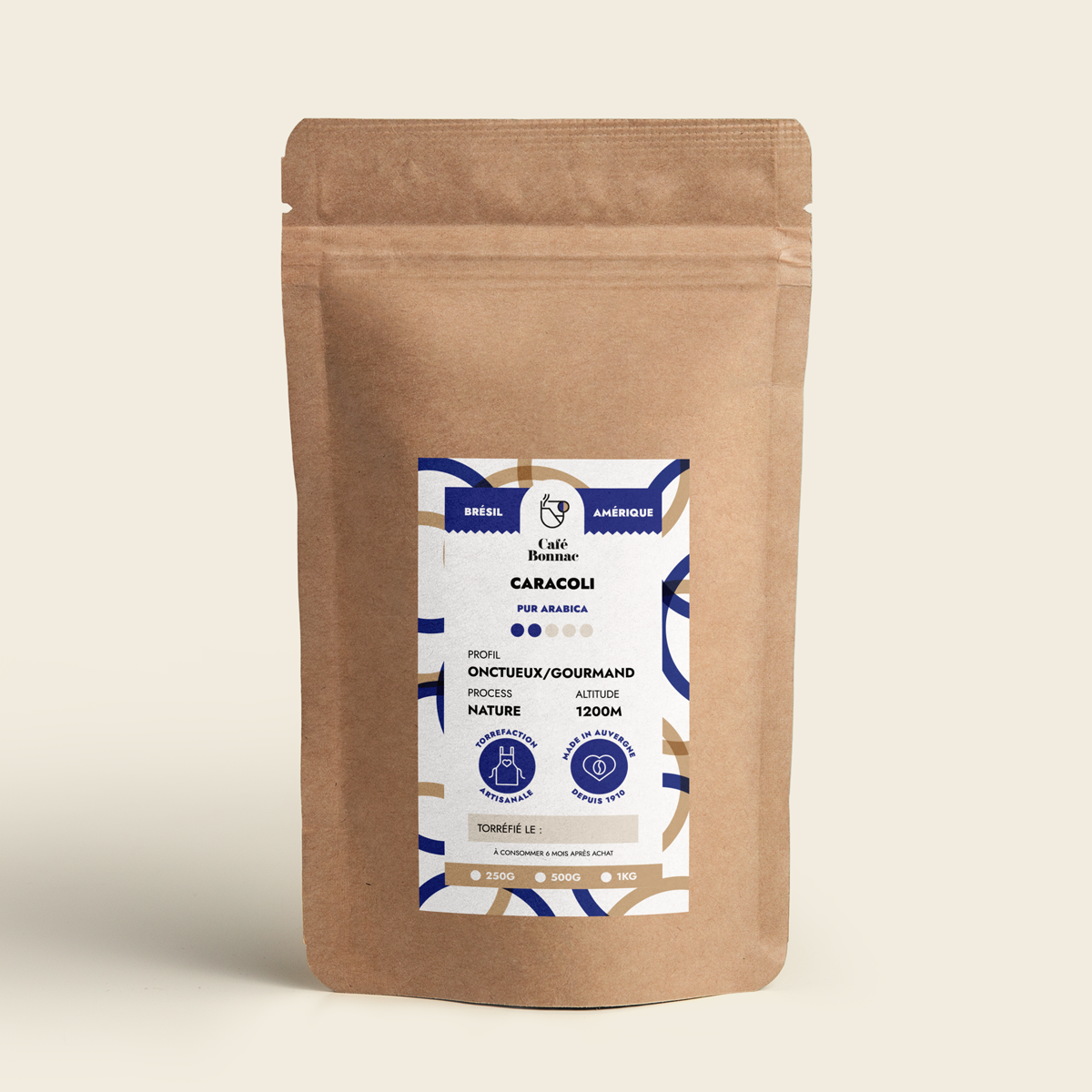 Café du Brésil caracoli
