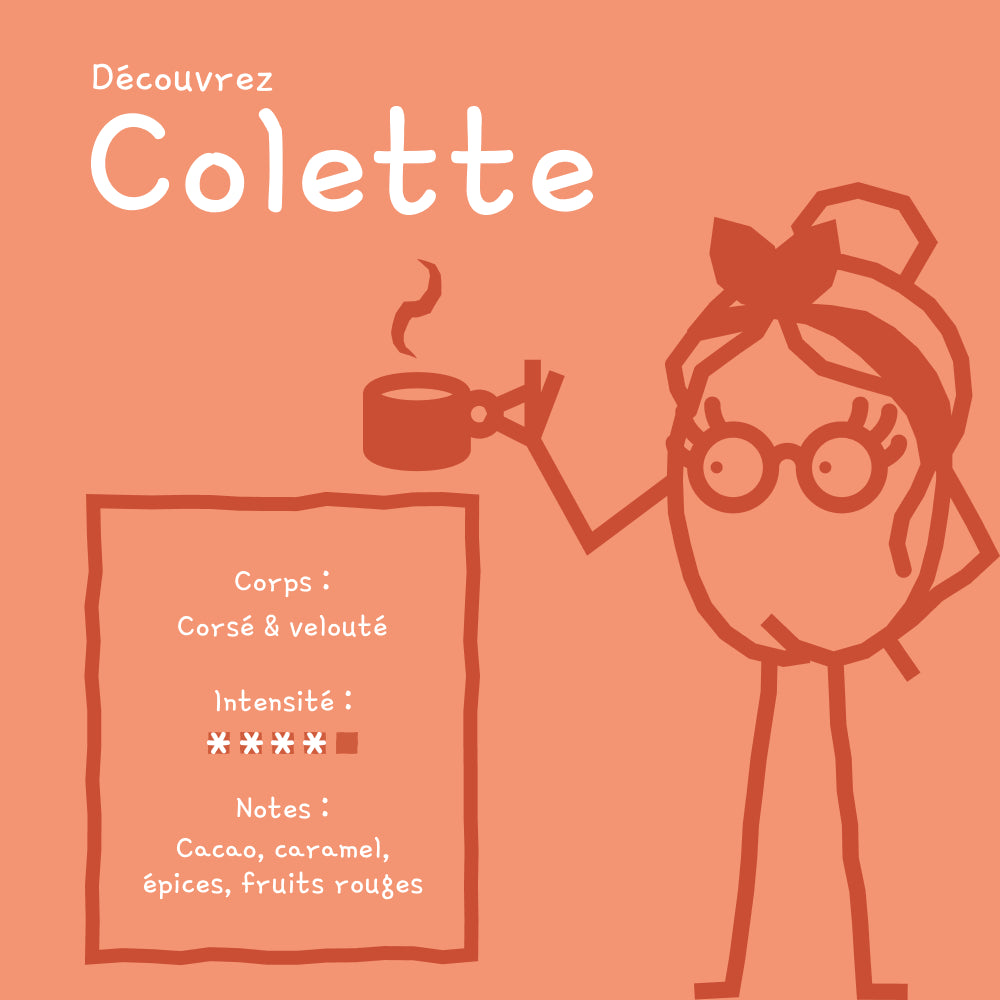 Café Moulu Blend "Colette" - Café Bonnac | Arabica/Robusta