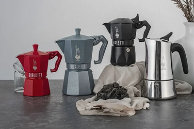 banner menu bialetti