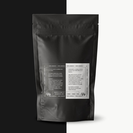 Grains de café FIFTY aux notes de fruits et de chocolat