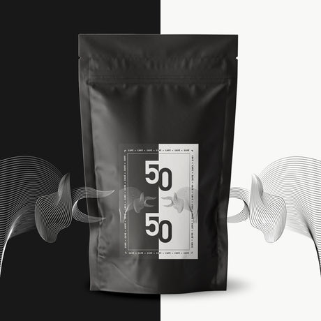 Café moulu Blend « FIFTY », 100 % Arabica au goût italien