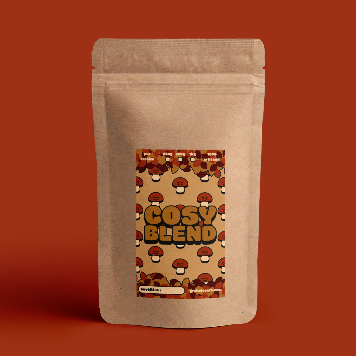 Café moulu Blend COSY Café Bonnac 100 % Arabica