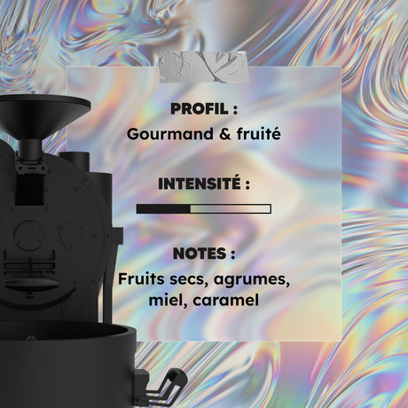 Café moulu du Népal originaire de l'Himalaya