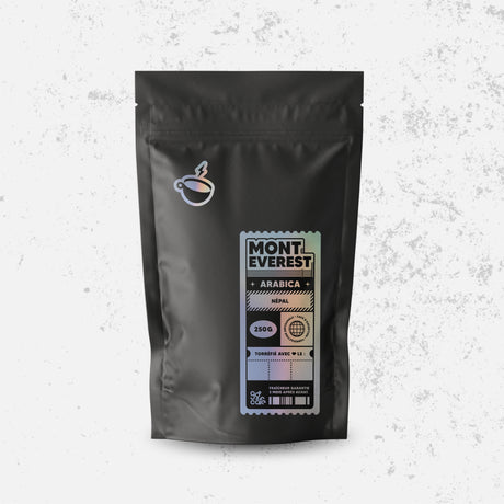 Café en grains Népal Mont Everest Supreme 92°, 100 % Arabica