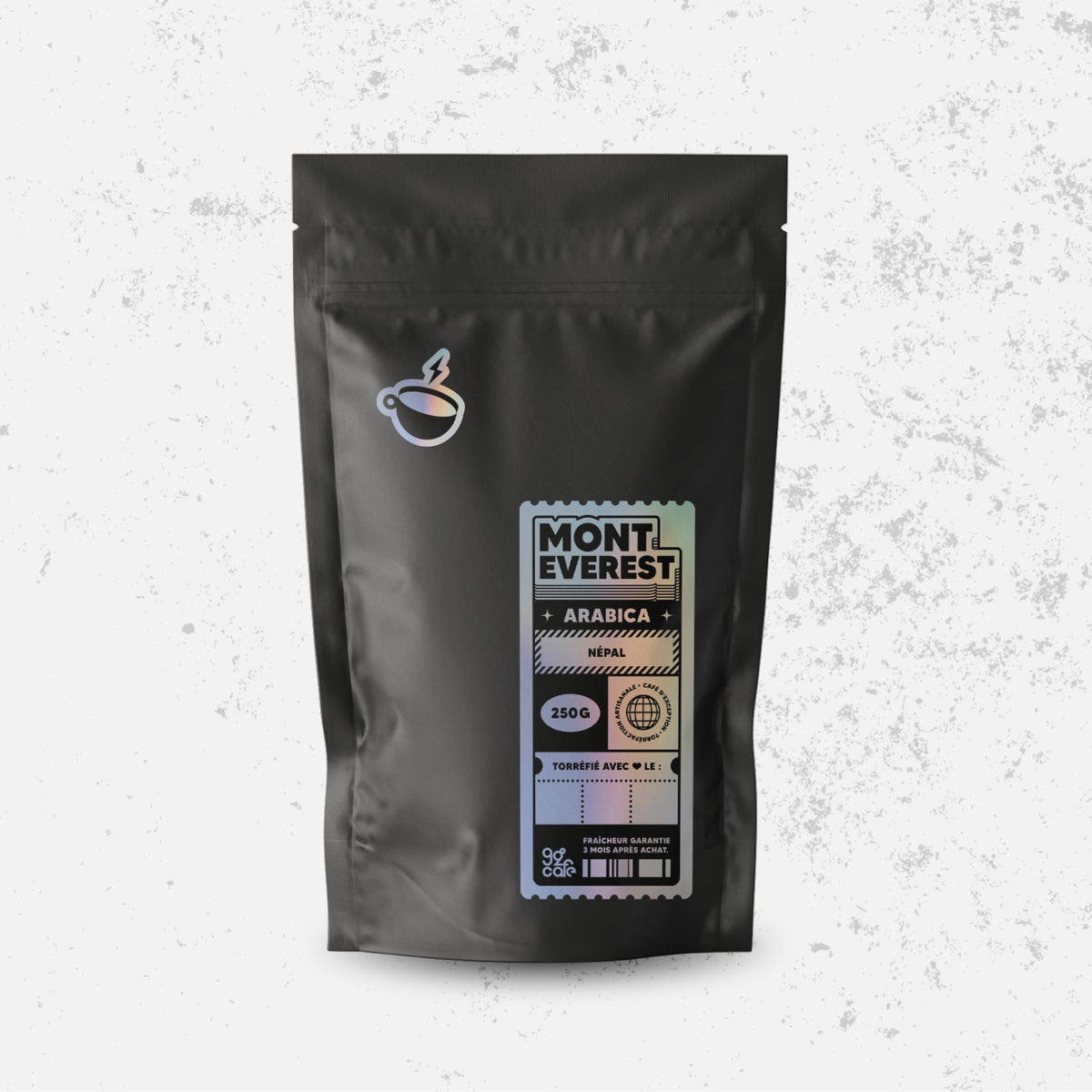 Café moulu Népal Mont Everest Supreme 92°, 100 % Arabica