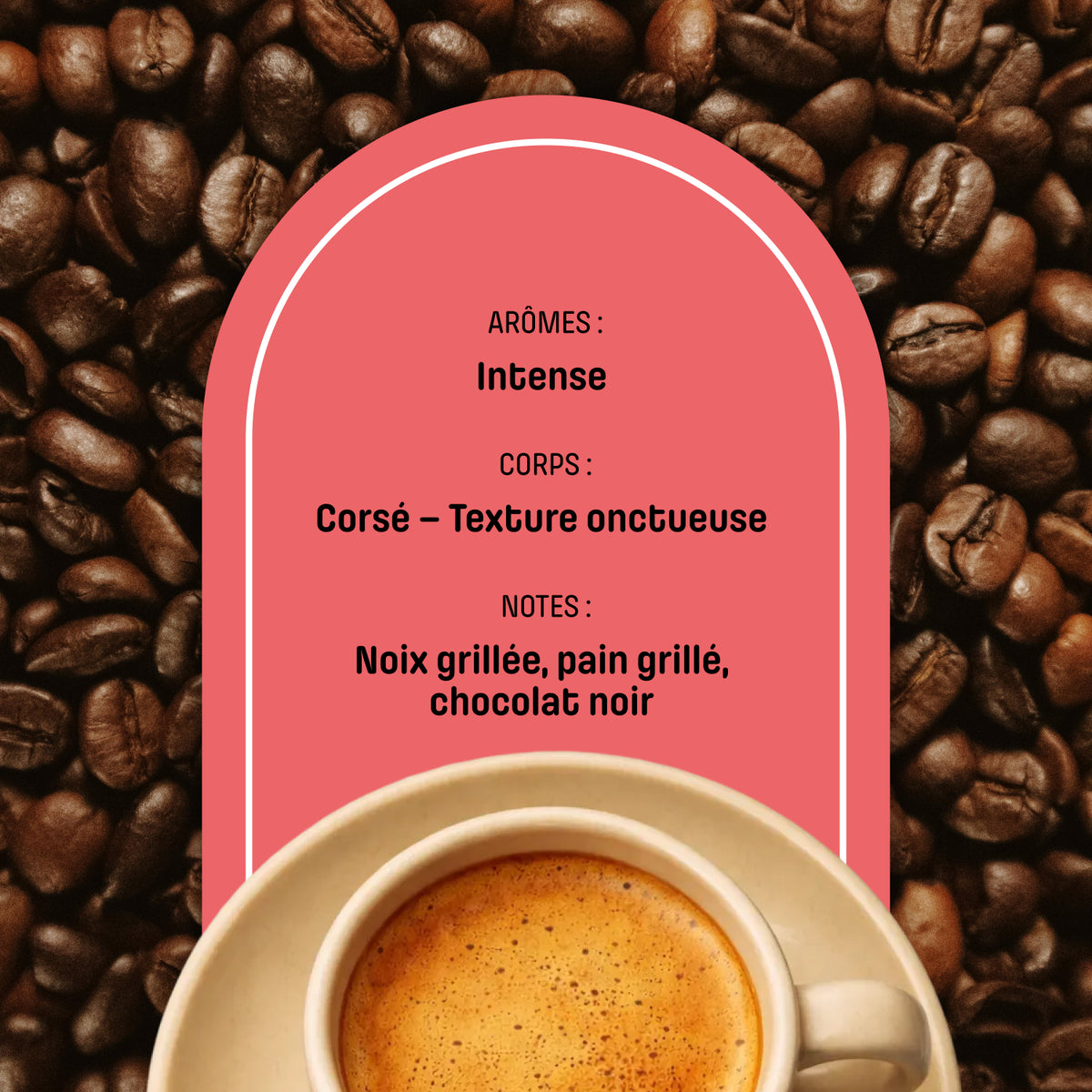 Café en grains Presto certifié biologique