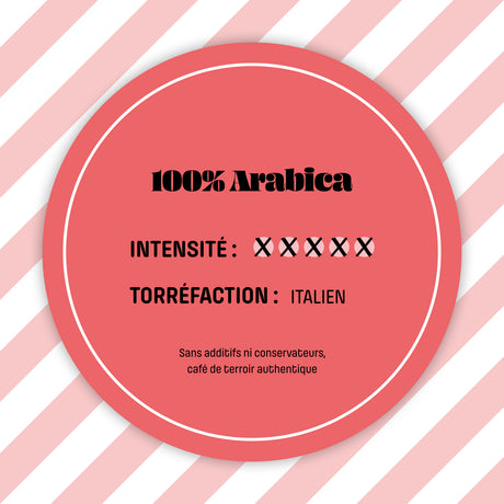 Café Presto moulu issu d'un blend d'arabica et de robusta