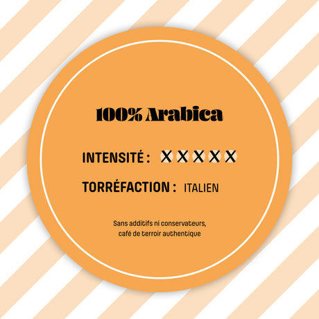 Café en Grain Blend Pietro Presto, assemblage 100% Arabica aux notes italiennes