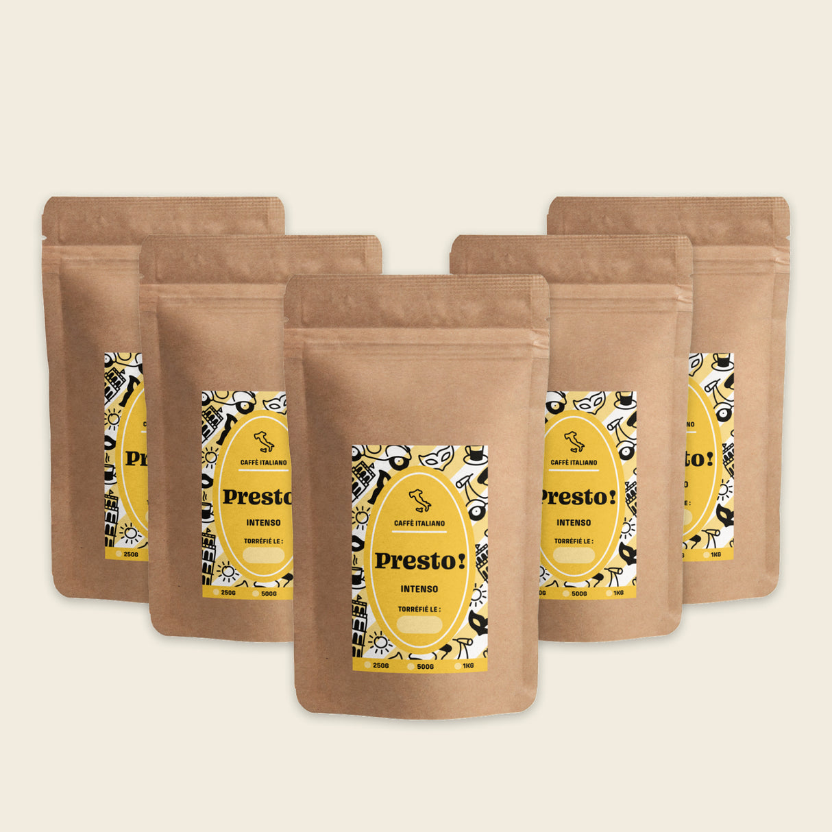5 kg de café Intenso pour les professionnels