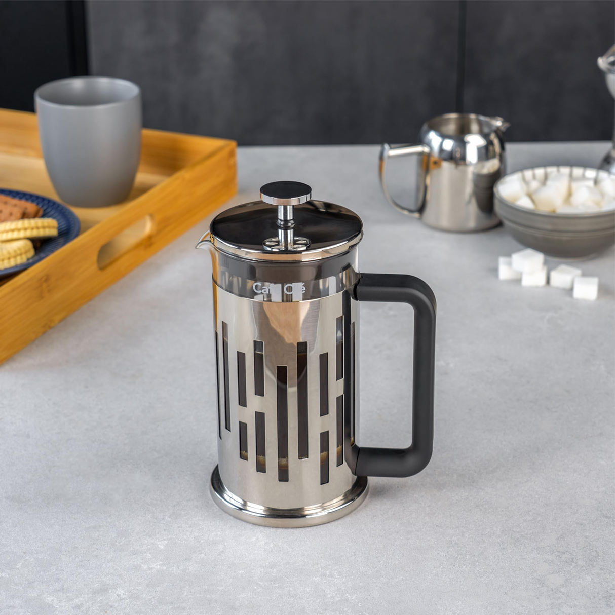 Cafetière à Piston en Verre - 5 Tasses | Café Olé