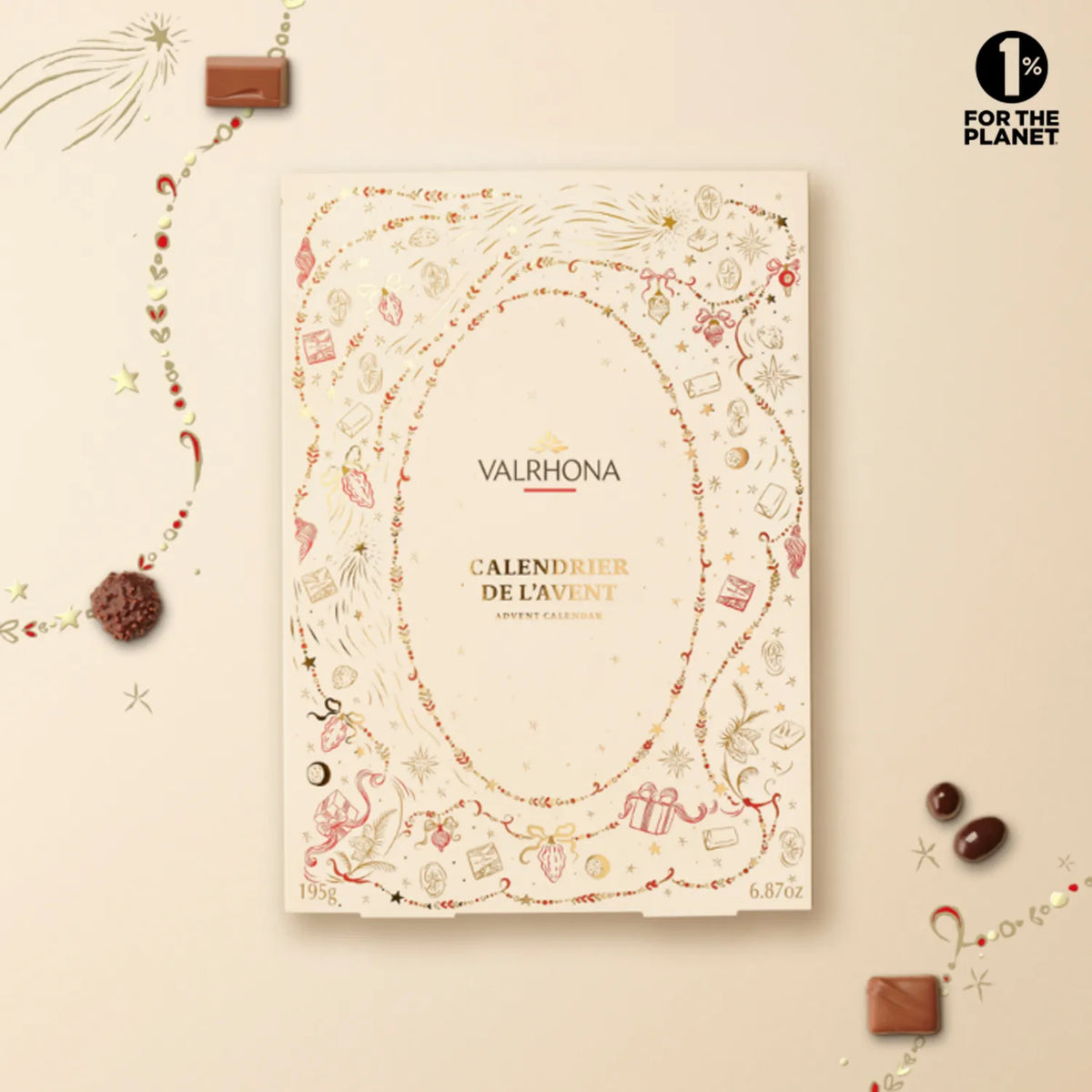 Calendrier de l’Avent Valrhona Noël 2026