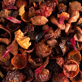 Infusion Carcadet Cassis Menthe Dammann Frères – boisson fruitée et rafraîchissante à base d’hibiscus.
