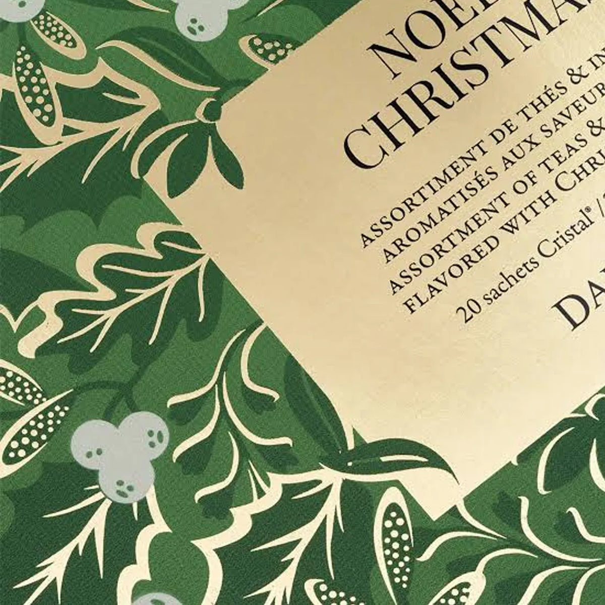 Coffret Dammann Frères de thés et infusions aux saveurs de Noël.