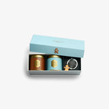 Coffret Noël Givré de Dammann Frères avec deux mélanges de Noël