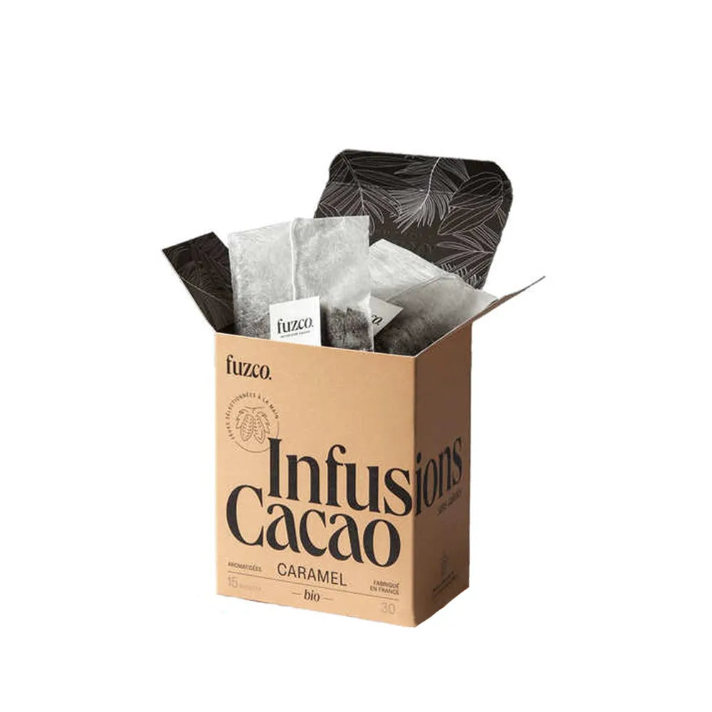 Infusion BIO Cacao Caramel - 15 sachets | Fuzco
