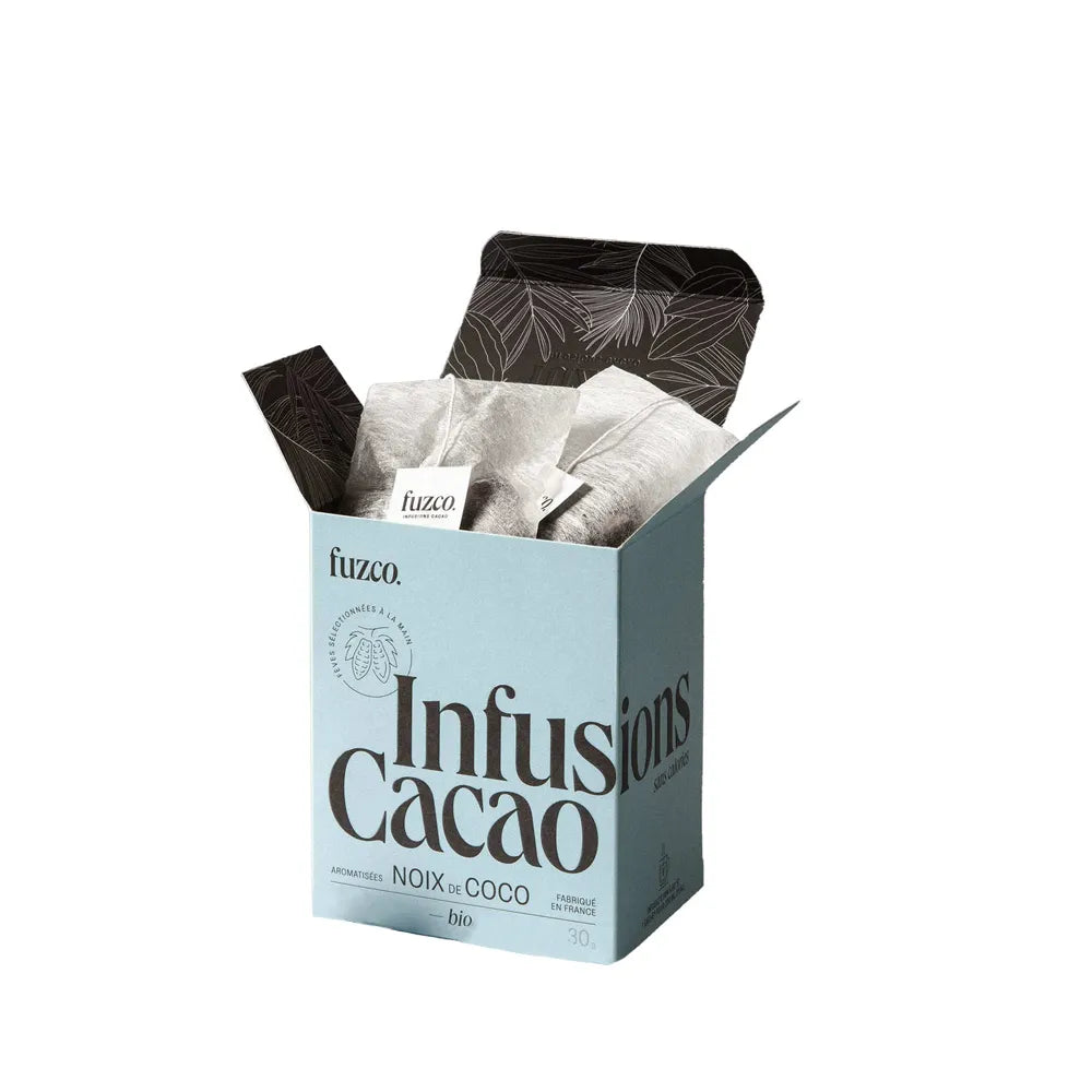 Infusion BIO Cacao Noix de Coco - 15 sachets | Fuzco