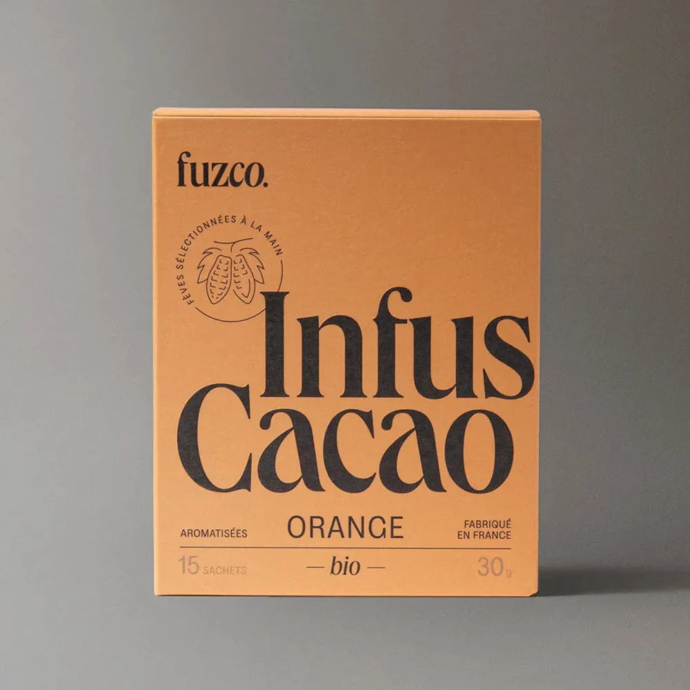 Infusion BIO Cacao Orange - 15 sachets | Fuzco