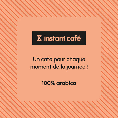 Blend Instant Café en grains 16H20, blend harmonieux 100 % Arabica.