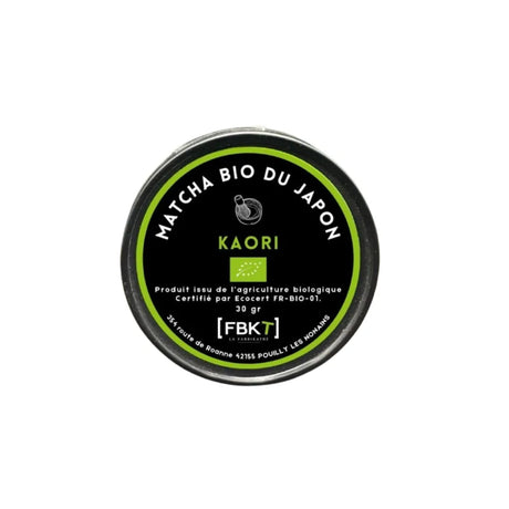 Matcha du Japon Kaori en boite de 30 gramme FBKT