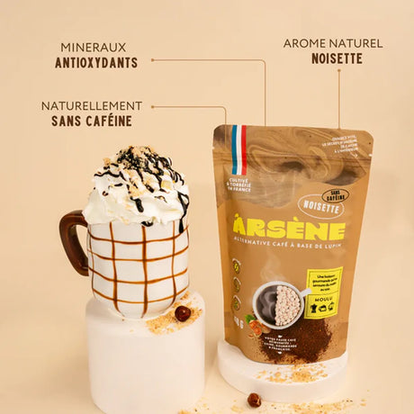 Boisson Sans Caféine au Lupin aux Notes de Noisette - 250gr de Arsène