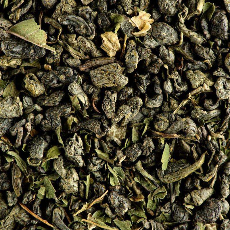 minty tea infusion