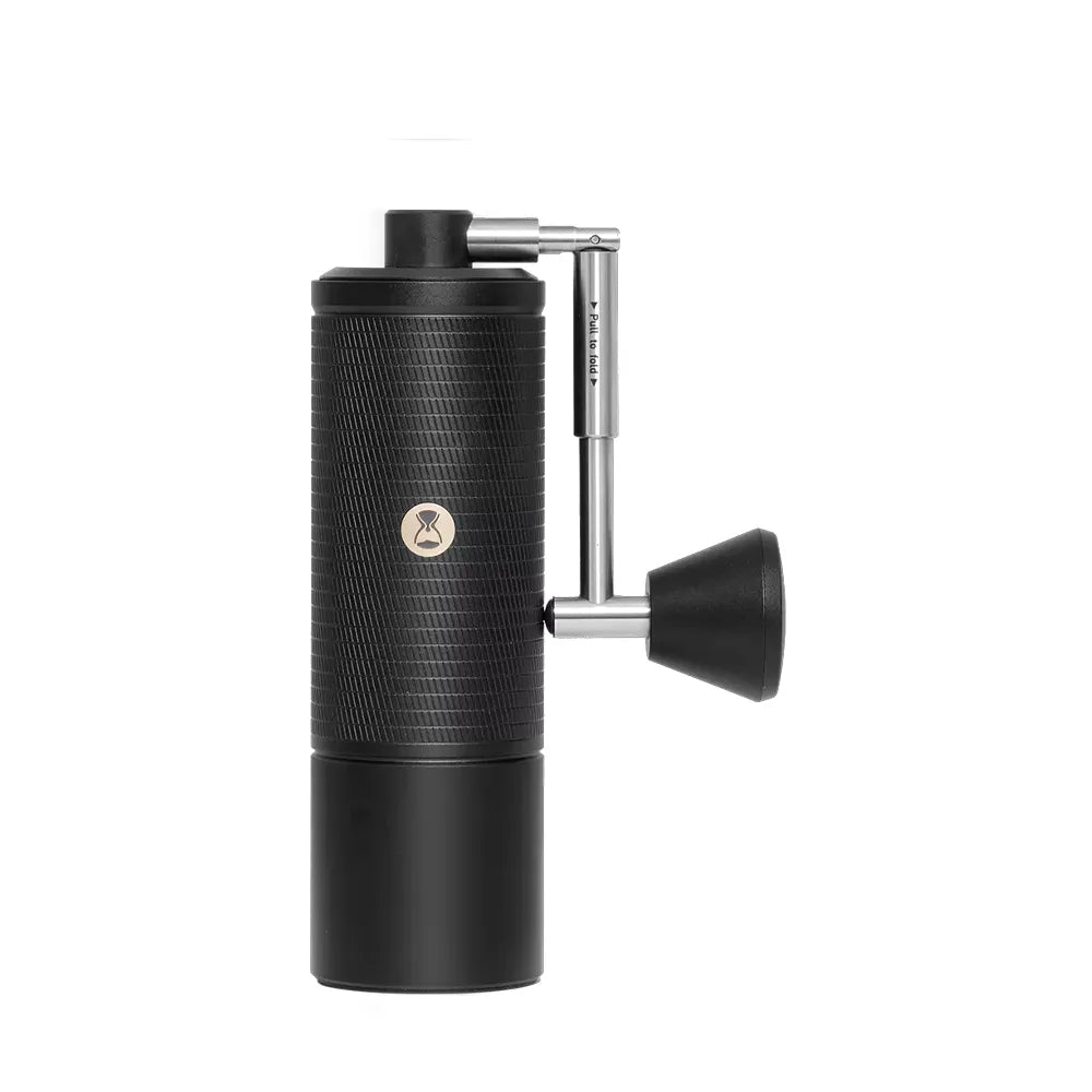 Moulin à café manuel Timemore Chestnut C5 Pro Noir – idéal pour café filtre et méthodes douces avec mouture homogène et régulière.