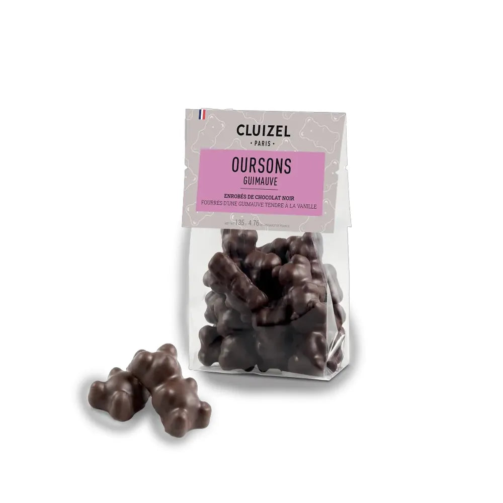 Sachet Oursons Guimauve - Noir | Cluizel Paris