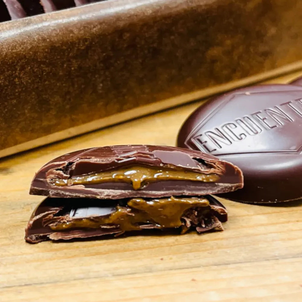 Palets fourrés Pistache BIO - 70% cacao - 110 Gr | Encuentro