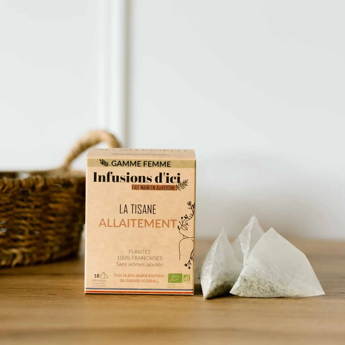 Tisane BIO Allaitement aux plantes aux notes anisées et citronnées