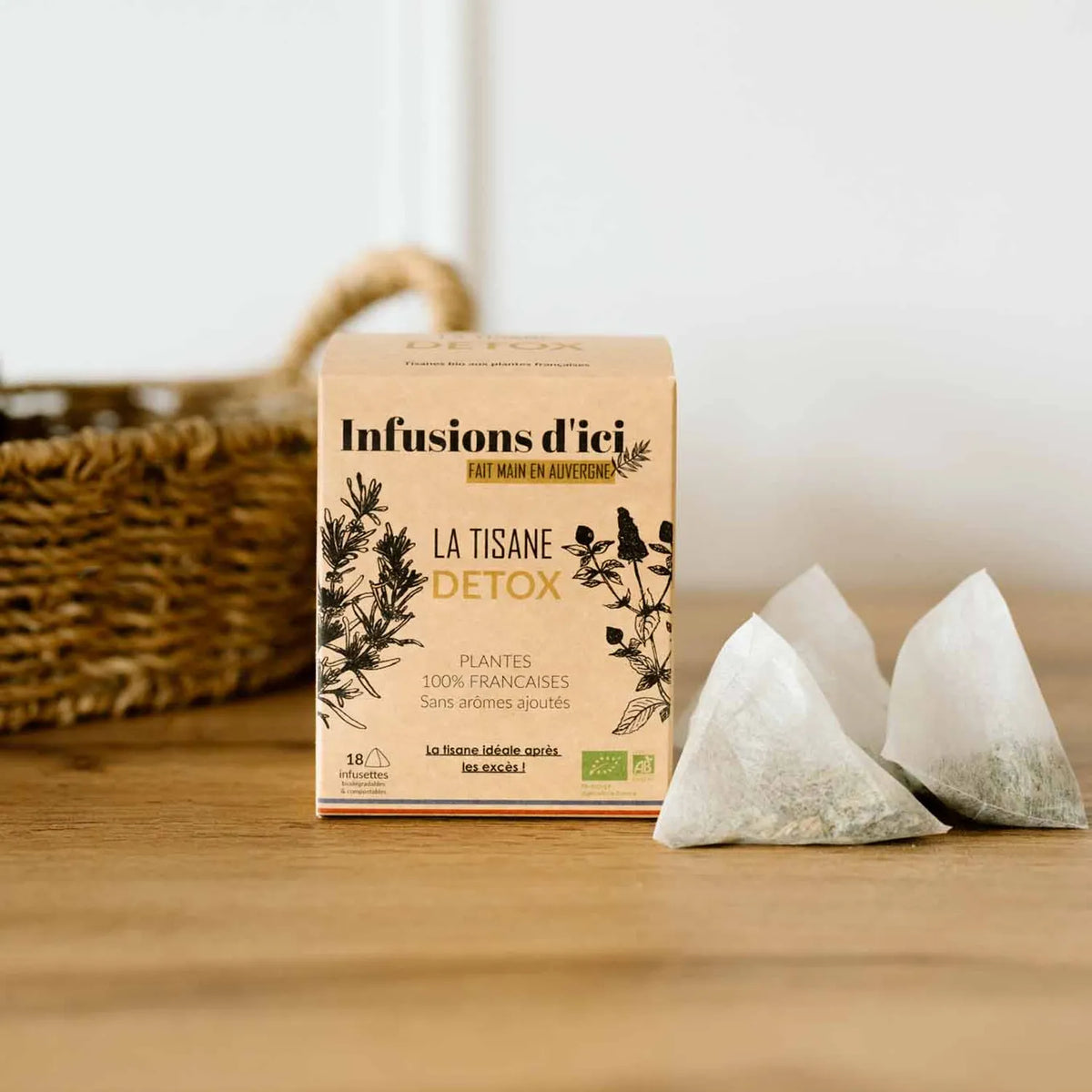 Tisane Détox à l’ortie, romarin et pissenlit