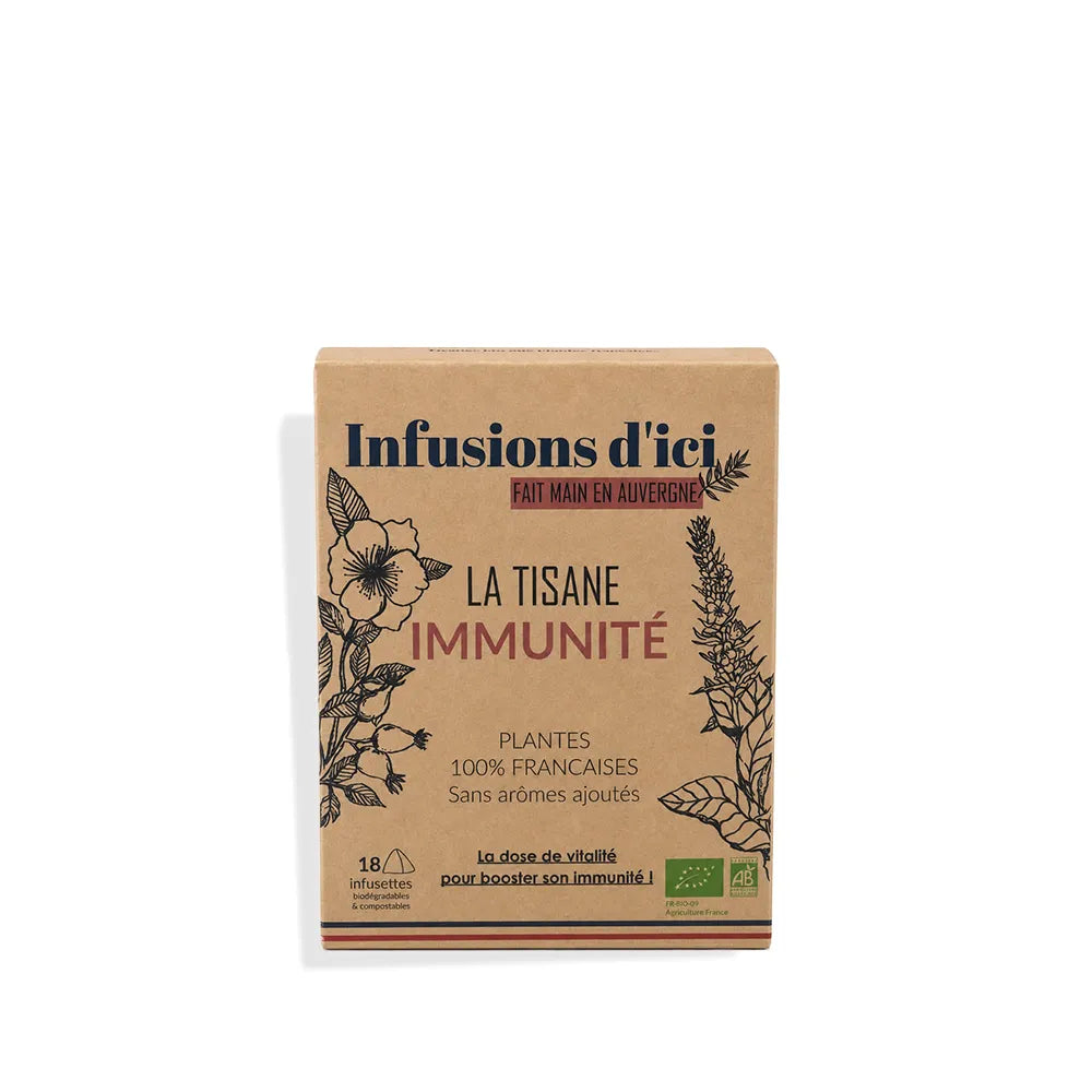 La Tisane BIO Immunité - 18 sachets | Infusions d'Ici