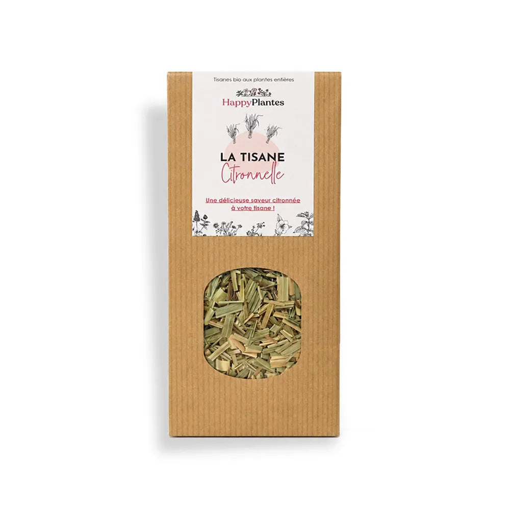 La Tisane BIO Citronnelle - 30 Gr | Happy Plantes
