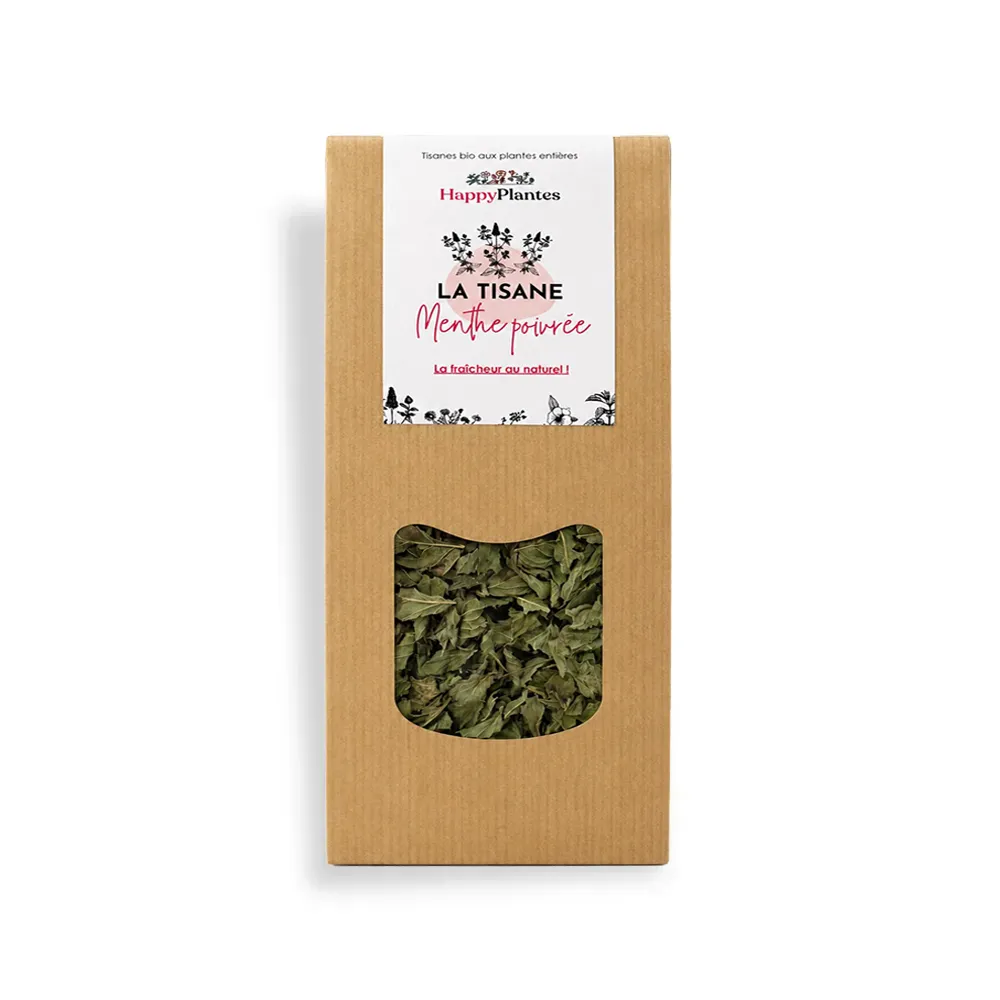 La Tisane BIO Menthe Poivrée - 20 Gr | Happy Plantes