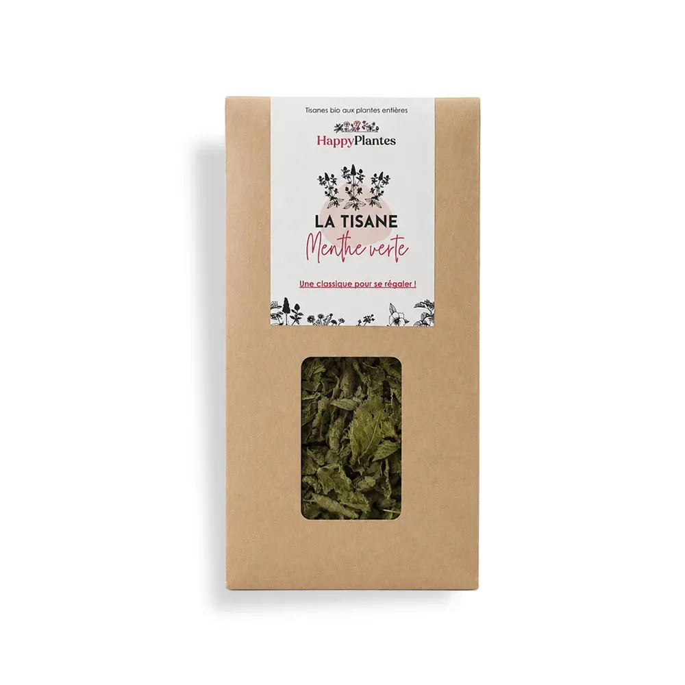 La Tisane BIO Menthe Verte - 20 Gr | Happy Plantes