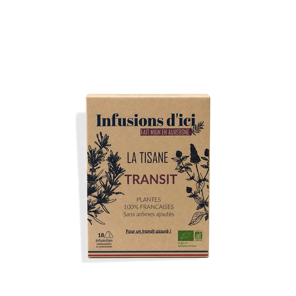 La Tisane BIO Transit - 18 sachets | Infusions d'IcI